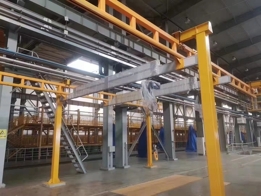OEM KBK تعليق جسر كرين سقف مثبت على حامل 3.2 طن لمحطة العمل