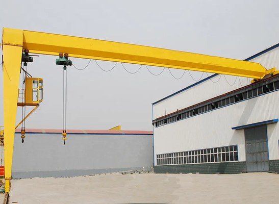 نموذج MH المخصص 16Ton Steel إطلاق رافعة جسرية أحادية العارضة Goliath