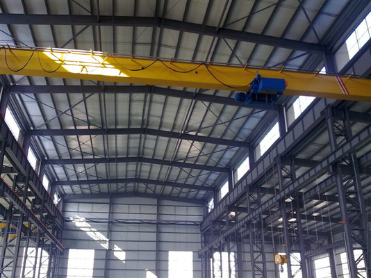 ABM Motor FEM 5Ton Single Beam European Overhead Crane مع عربة كهربائية