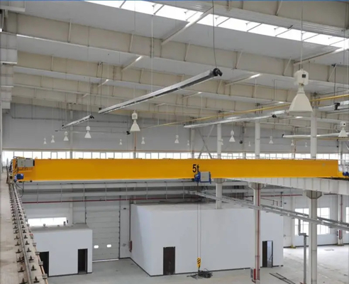 ABM Motor FEM 5Ton Single Beam European Overhead Crane مع عربة كهربائية