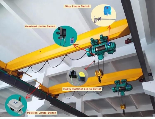 10T اللاسلكية التحكم عن بعد الكهربائية الصلب Wirerope رافعة لأنا شعاع أو كرين
