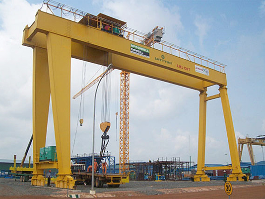 40ton البناء مزدوجة العارضة العملاقة كرين لبناء الطرق السريعة