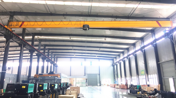 10ton 22m Span داخلي أوروبي واحد جسر العارضة كرين كفاءة في استخدام الطاقة