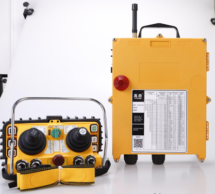 F24-6D Telecrane 6 Button 2 Speed ​​Wireless Crane التحكم عن بعد الصناعية