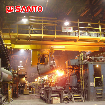 16 / 3.2T إلى 75 / 20T A6 A7 A8 رافعة علوية صناعية لصناعة الصلب