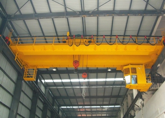 الثقيلة QD 5-50 / 10T مزدوجة العارضة العلوية رافعة جسرية شنت السكك الحديدية ODM