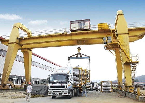 25T-300T رافعة جسرية مزدوجة العارضة