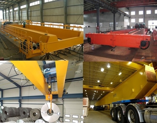 تحكم المقصورة الرافعة الجوية ذات الحزمة المزدوجة 5T-75T القدرة على الرفع