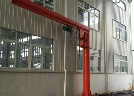 الجدار السفر 220-440V BZ العمود ثابت بوم كرين 6m-30m رفع الارتفاع