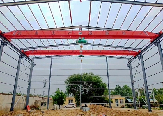 380V 50HZ رافعة علوية أحادية العارضة 1T 5T 10T رافعة شعاع كهربائي واحد