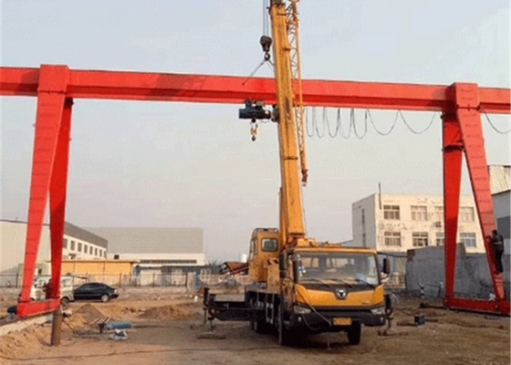 Q235B Q355B 16T أحادية العارضة العملاقة كرين لاسلكي للتحكم عن بعد