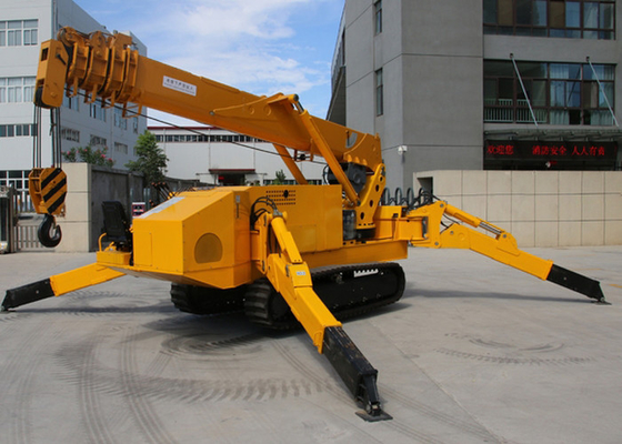 خصم 3T Spider Crawler Crane اللاسلكية التحكم عن بعد 3ton 5ton 8ton