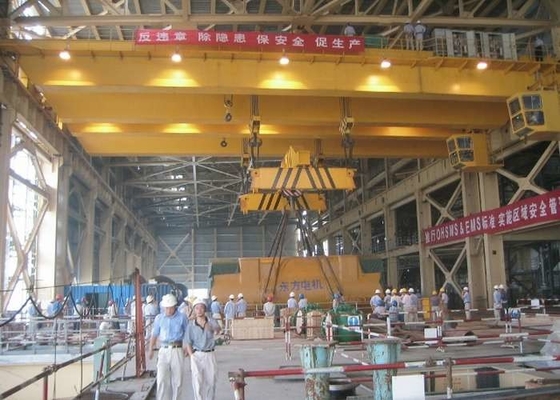 جهاز التحكم عن بعد 10.5M-31.5M Span 50T DG EOT Crane لمصنع الصلب