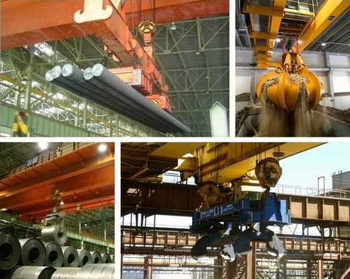 5t-75t القدرة على الرفع رافعة فوقية مزدوجة 6m-35m طول العرض