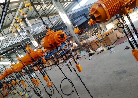 CE ISO Industrial 220-690V 2 طن رافعة كهربائية مع عربة