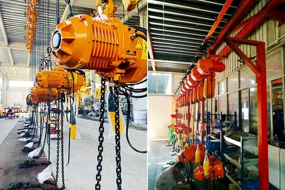 CE ISO Industrial 220-690V 2 طن رافعة كهربائية مع عربة