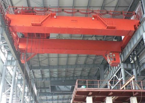 380v 50hz Steel Mill Ladle Crane 20/5 طن إلى 63/10 طن رافعة مسبك المعادن