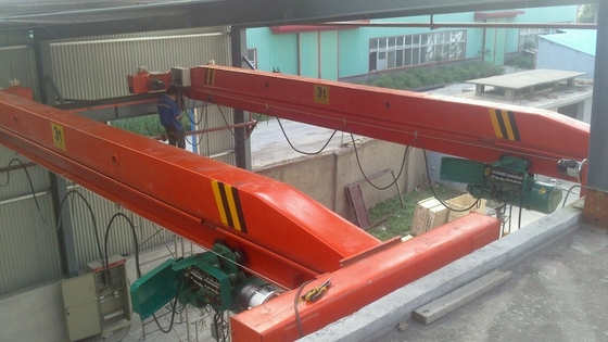 ورشة عمل LDA نوع Monorail أحادي العارضة جسر الرافعة 5 طن 10 طن مع رفع الرافعة