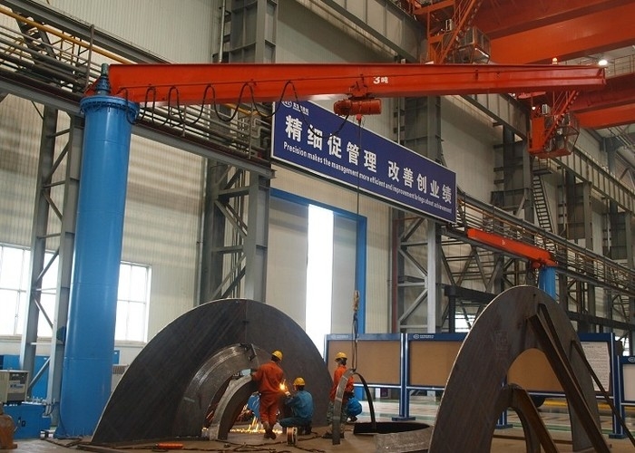 ISO CE A3 0.5 Ton 20 Ton Jib Crane لمسافة قصيرة أو للأماكن المسلسلة